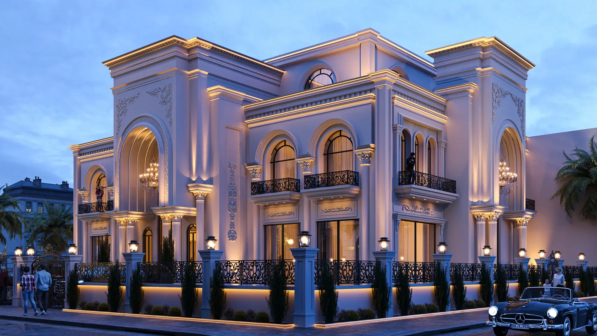 classic villa dubai city